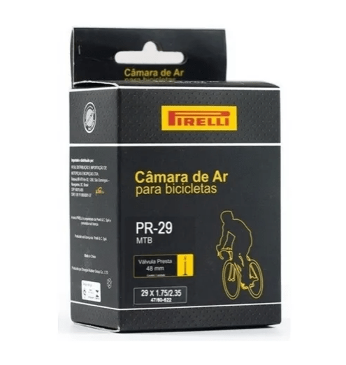 Câmara Pirelli 29x1,75 até 2.35 Presta 48mm